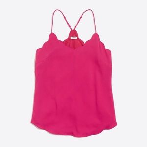 J Crew Scalloped Tank